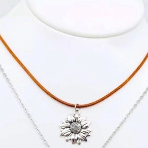 Sunflower Necklace